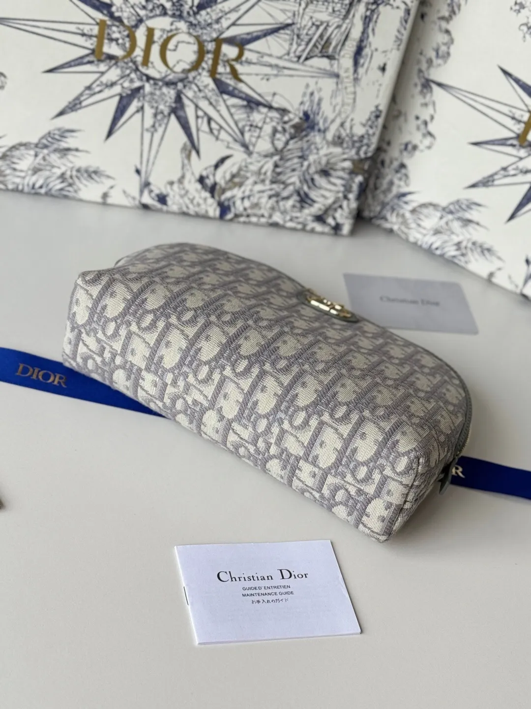 All Categories Official Website "Brand Women's Bags" Women's Bags 💙 DIOR 2025 New Dior Cosmetic Bag