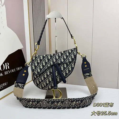 All categories Official website "Brand Women's Bags" Women's Bags 💙 DIOR DIOR 2026 new crossbody shoulder bag