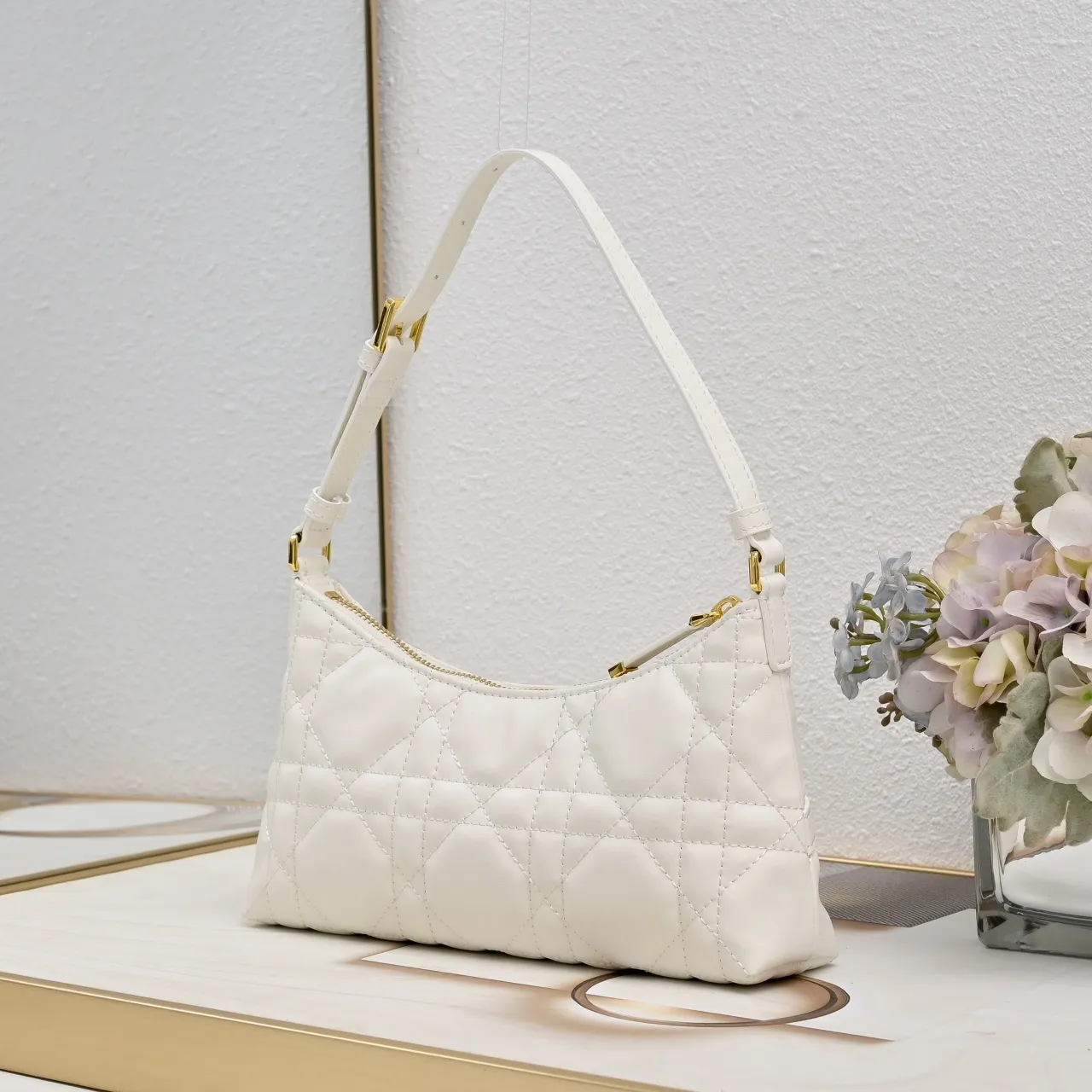 All Categories Official Website "Brand Women's Bags" Women's Bags 💙 DIOR 2026 New DiorMiss Caro Mini One-Shoulder Dumpling Bag