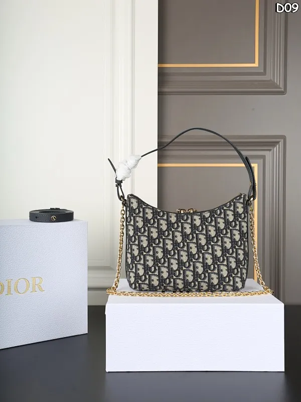 All Categories Official Website "Brand Women's Bags" Women's Bags 💙 DIOR 2025 New Dior Underarm Bag