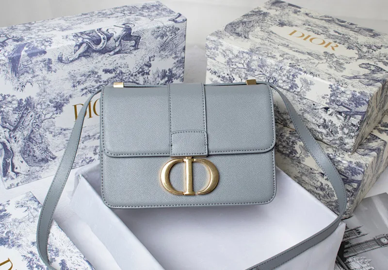 All Categories Official Website "Brand Women's Bags" Women's Bags 💙 DIOR 2022 Official Early Spring New Dior* r Palm Print Series Montaigne Bag Wholesale 58002000