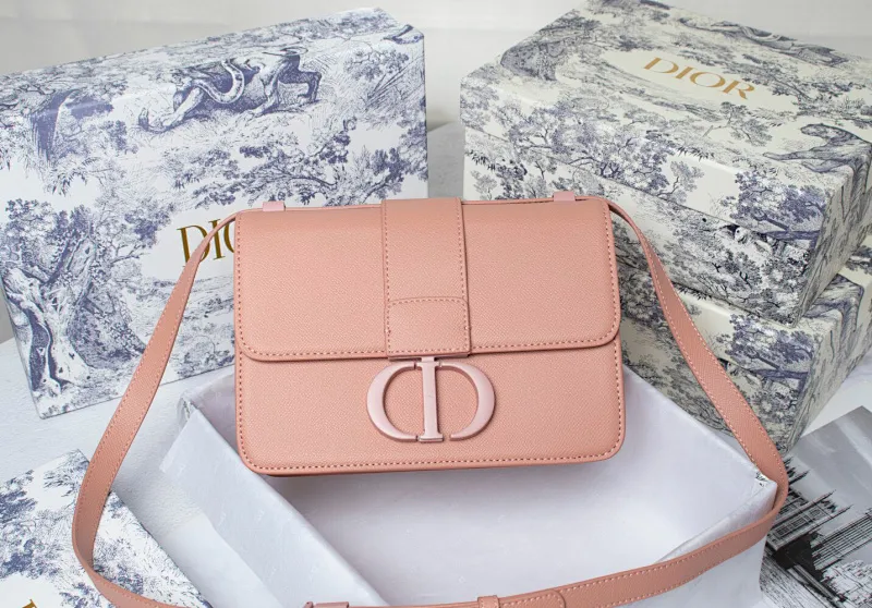 All Categories Official Website "Brand Women's Bags" Women's Bags 💙 DIOR 2022 Official Early Spring New Dior* r Palm Print Series Montaigne Bag Wholesale 58002000