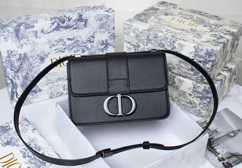 All Categories Official Website "Brand Women's Bags" Women's Bags 💙 DIOR 2022 Official Early Spring New Dior* r Palm Print Series Montaigne Bag Wholesale 58002000