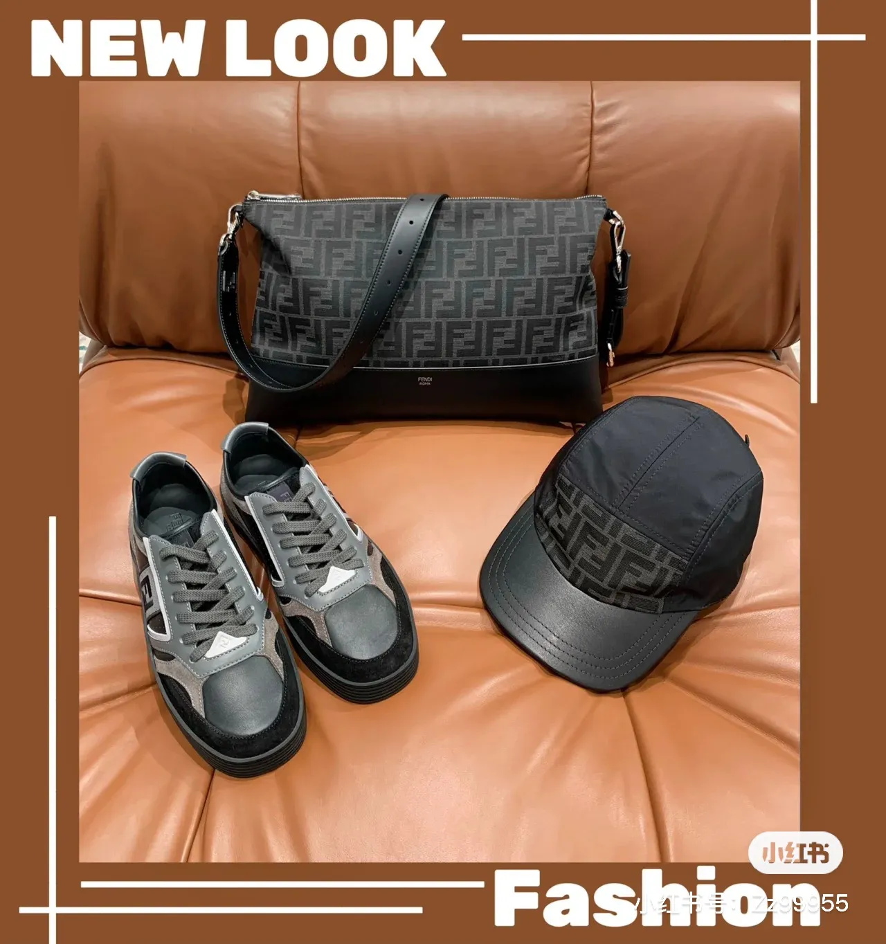 All categories Fendi men's bags (Fendi) Fendi original single 7vA604