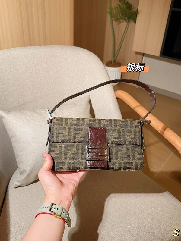 All Categories Official Website "Brand Women's Bags" Women's Bags 💙 FENDI 2025 New Fendi Underarm Bag
