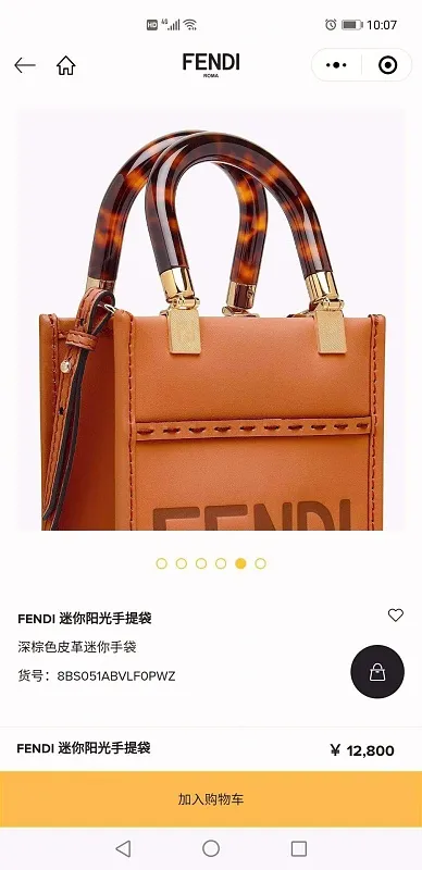 All Categories Fendi Women's Bags (Fendi) Fendi Original Order 8376