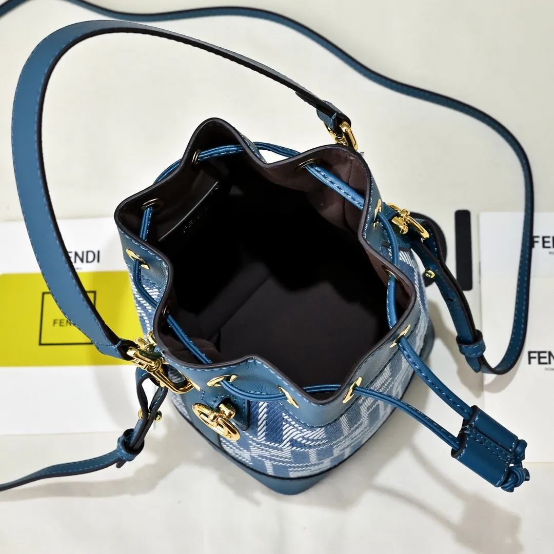 All Categories Official Website "Brand Women's Bags" Women's Bags 💙 FENDI 2025 New Fendi Bucket Bag