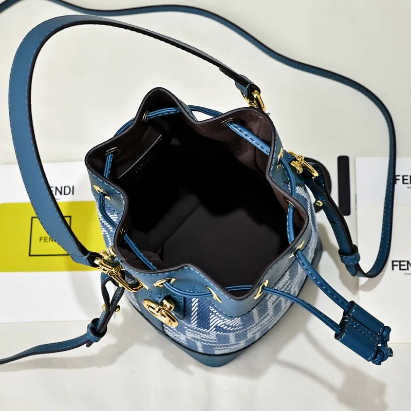 All Categories Official Website "Brand Women's Bags" Women's Bags 💙 FENDI 2025 New Fendi Bucket Bag