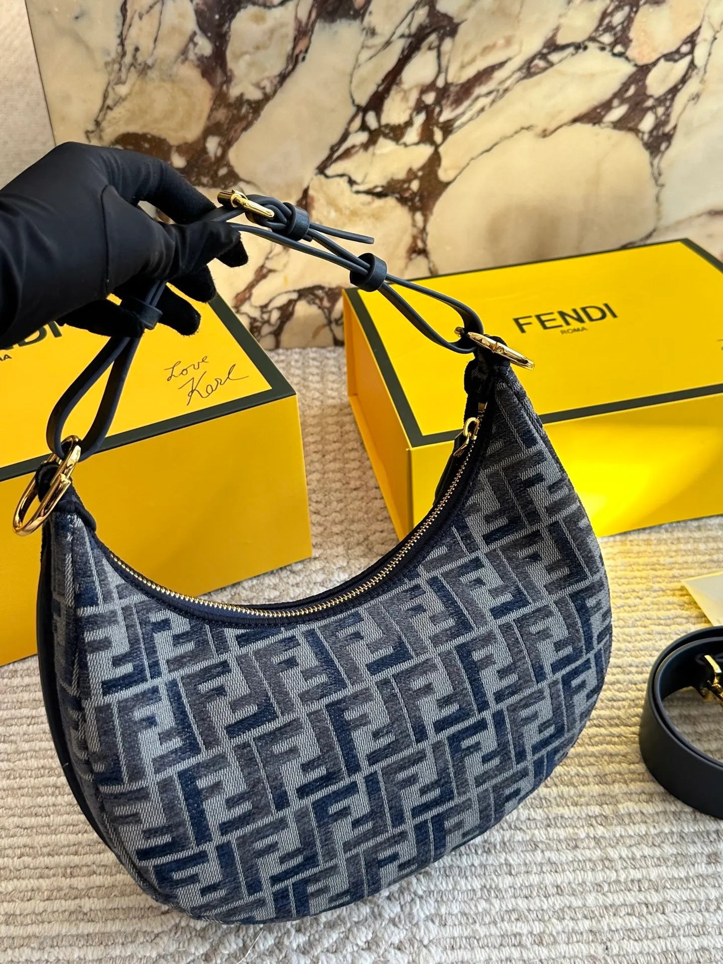 All Categories Official Website "Brand Women's Bags" Women's Bags 💙 FENDI 2025 New Fendi Underarm Bag