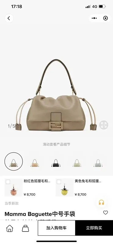 All Categories Fendi Women's Bags (Fendi) Fendi Original Order 8833