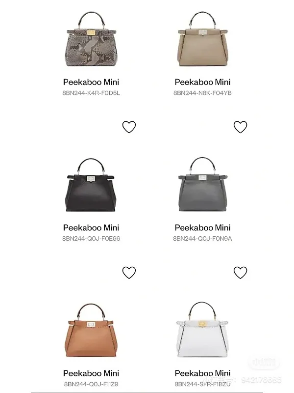 All Categories Fendi Women's Bags (Fendi) Fendi Original Order 7008