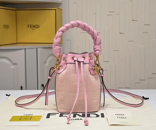 All Categories Official Website "Brand Women's Bags" Women's Bags 💙 FENDI 2025 New Fendi Bucket Bag