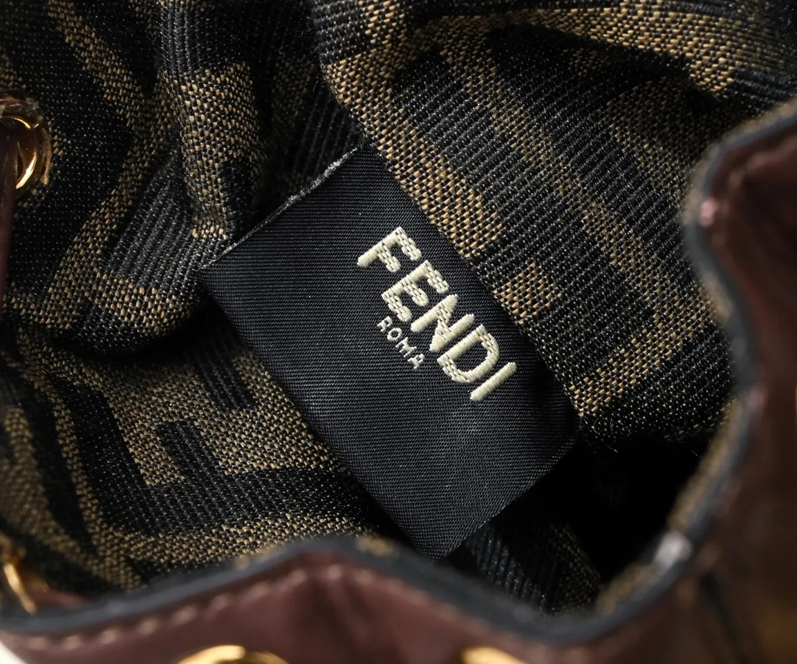 All Categories Official Website "Brand Women's Bags" Women's Bags 💙 FENDI 2025 New Fendi Bucket Bag