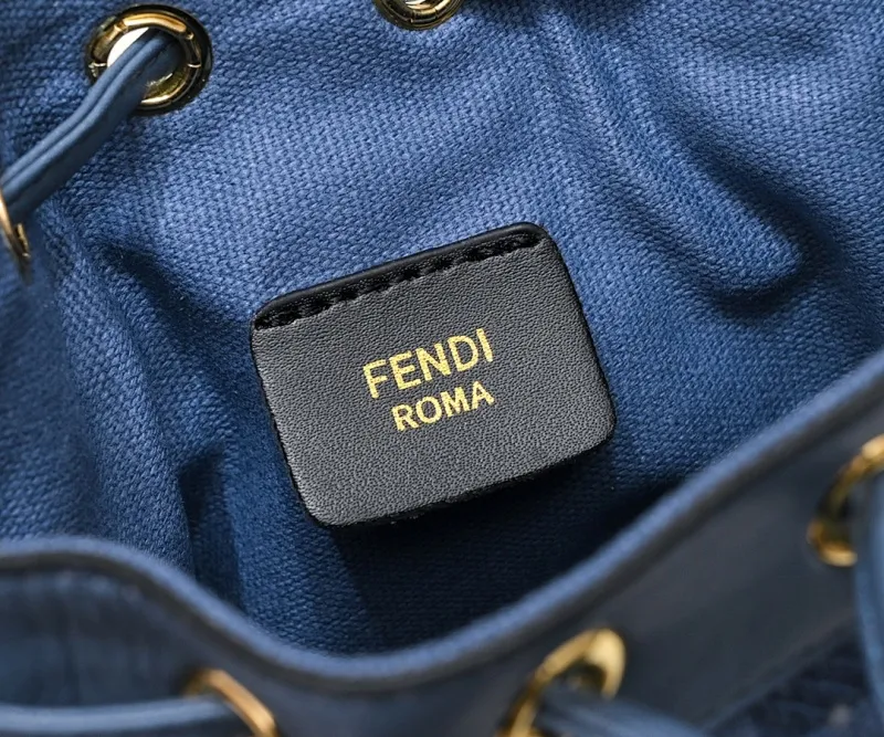 All Categories Official Website "Brand Women's Bags" Women's Bags 💙 FENDI 2025 New Fendi Bucket Bag
