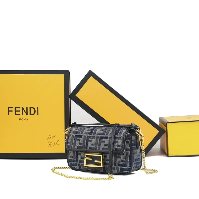 All Categories Official Website "Brand Women's Bags" Women's Bags 💙 FENDI 2025 New Fendi Crossbody Bag