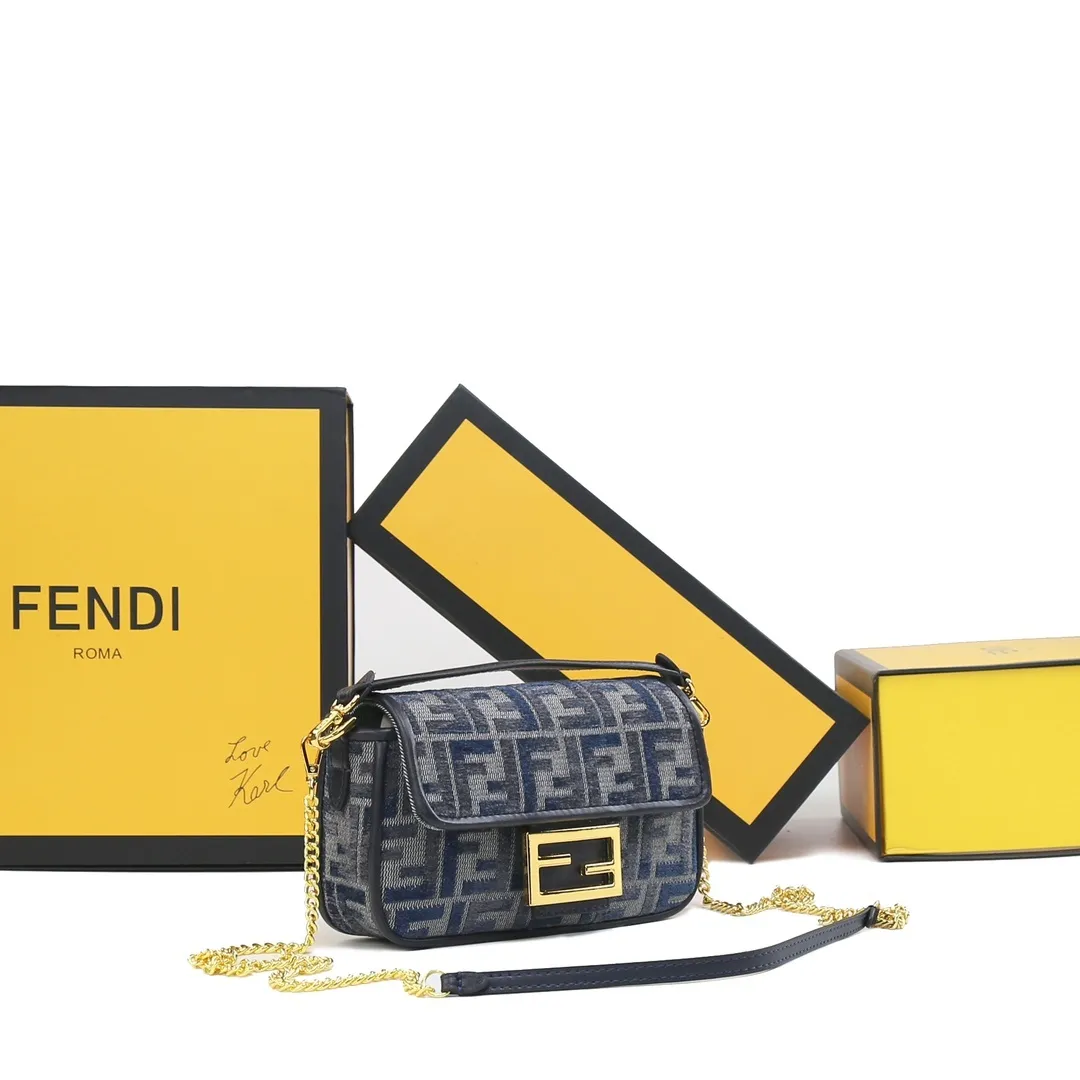 All Categories Official Website "Brand Women's Bags" Women's Bags 💙 FENDI 2025 New Fendi Crossbody Bag