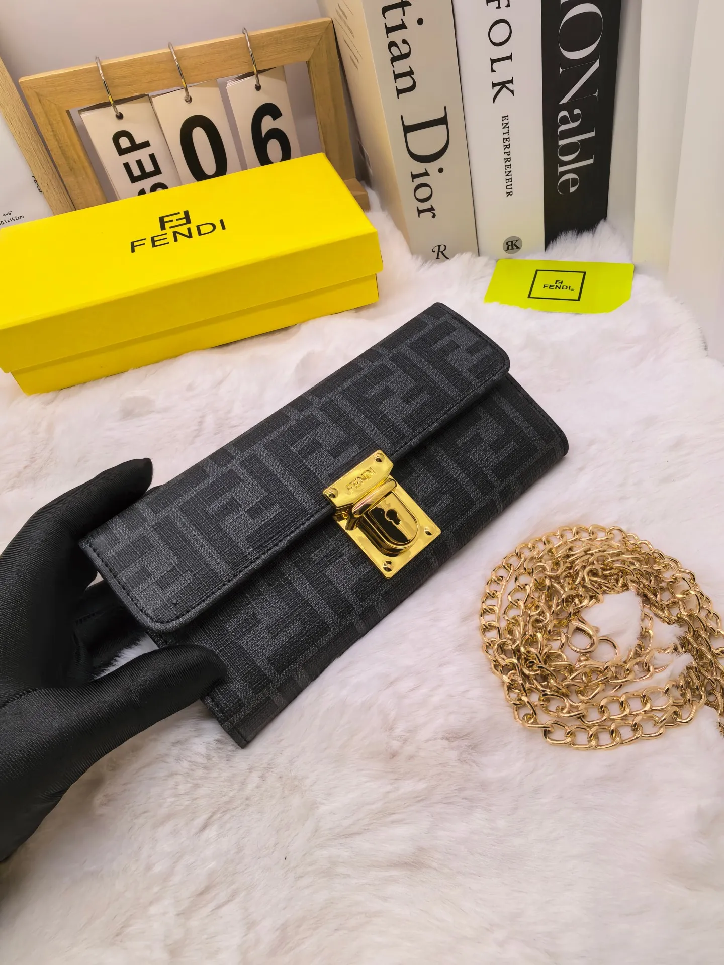 All Categories Official Website "Brand Women's Bags" Women's Bags 💙 FENDI Top Version FENDI Shoulder Bag 2026 New Style