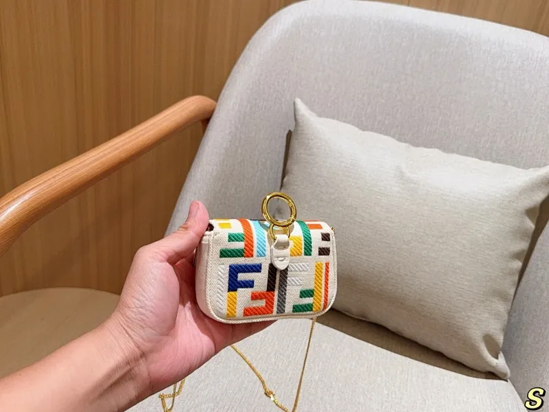 All categories Official website "Brand Women's Bags" Women's Bags 💙 FENDI 2025 new fendi mini lipstick bag coin purse