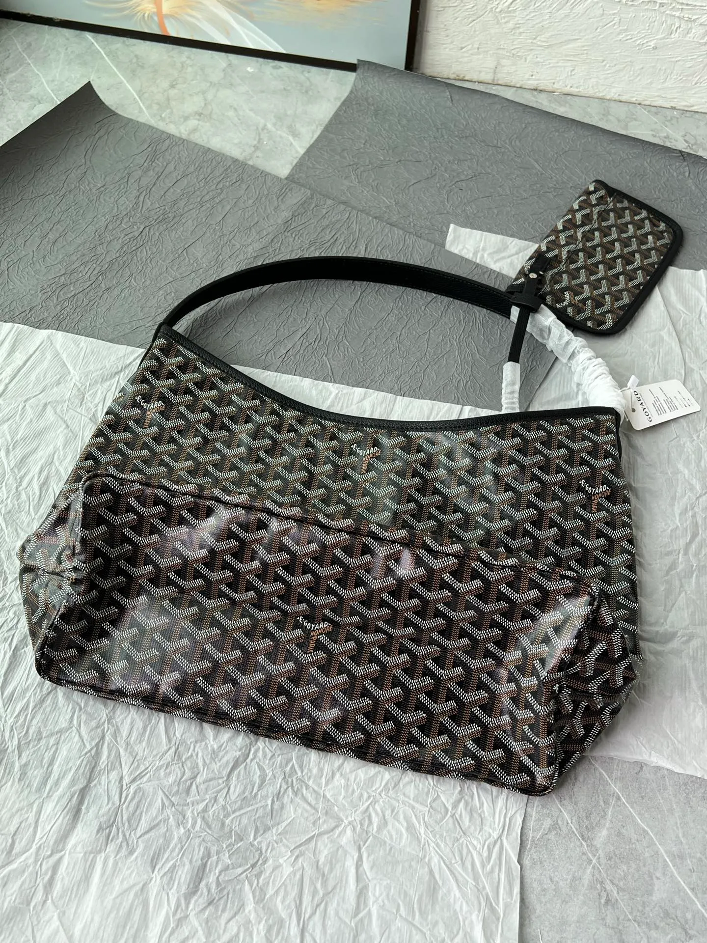 All Categories Official Website "Brand Women's Bags" Women's Bags 💙GOYARD 2026 New Goyard Wandering Bag Armpit Bag