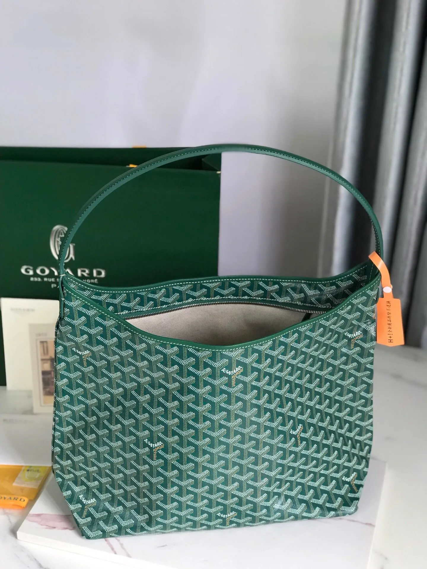 All Categories Official Website "Brand Women's Bags" Women's Bags 💙GOYARD 2025 New Goyard Hobo Bohème Hobo Bag Underarm Bag