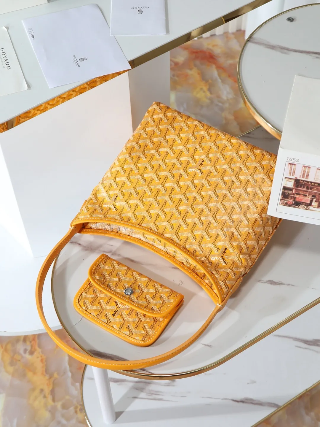 All Categories Official Website "Brand Women's Bags" Women's Bags 💙GOYARD 2026 New Goyard Underarm Bag