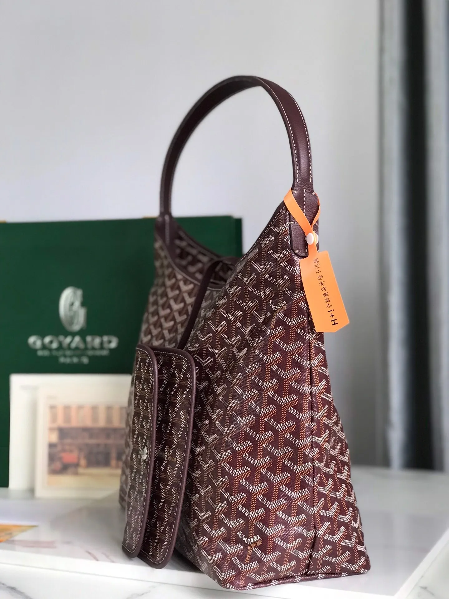 All Categories Official Website "Brand Women's Bags" Women's Bags 💙GOYARD 2025 New Goyard Hobo Bohème Hobo Bag Underarm Bag