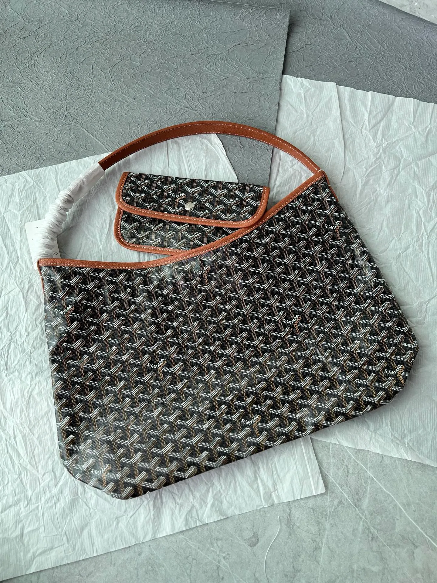 All Categories Official Website "Brand Women's Bags" Women's Bags 💙GOYARD 2026 New Goyard Wandering Bag Armpit Bag