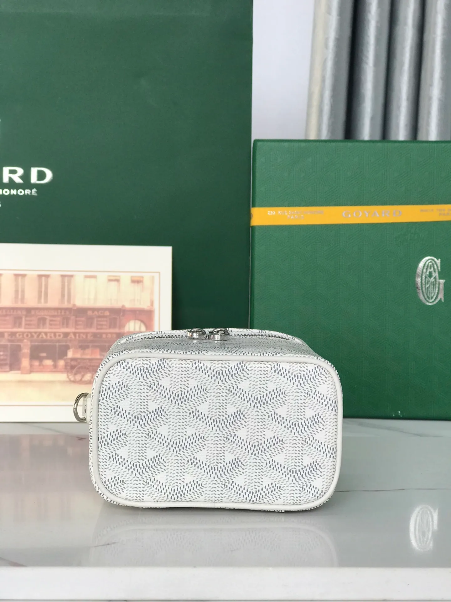 All Categories Official Website "Brand Women's Bags" Women's Bags 💙GOYARD 2025 New GOYARD Cosmetic Bag