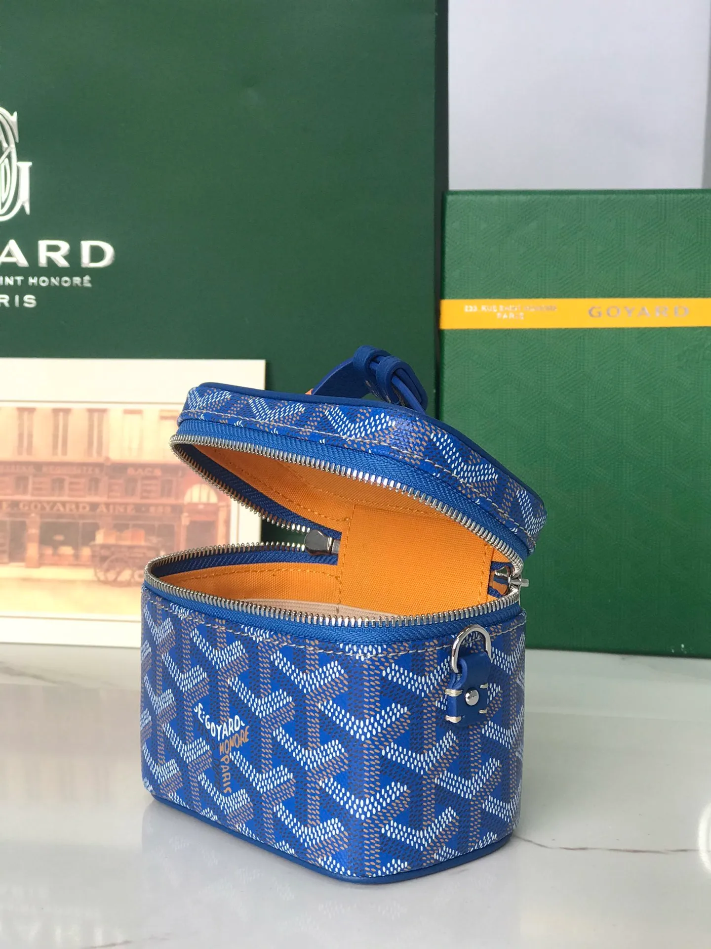 All Categories Official Website "Brand Women's Bags" Women's Bags 💙GOYARD 2025 New GOYARD Cosmetic Bag