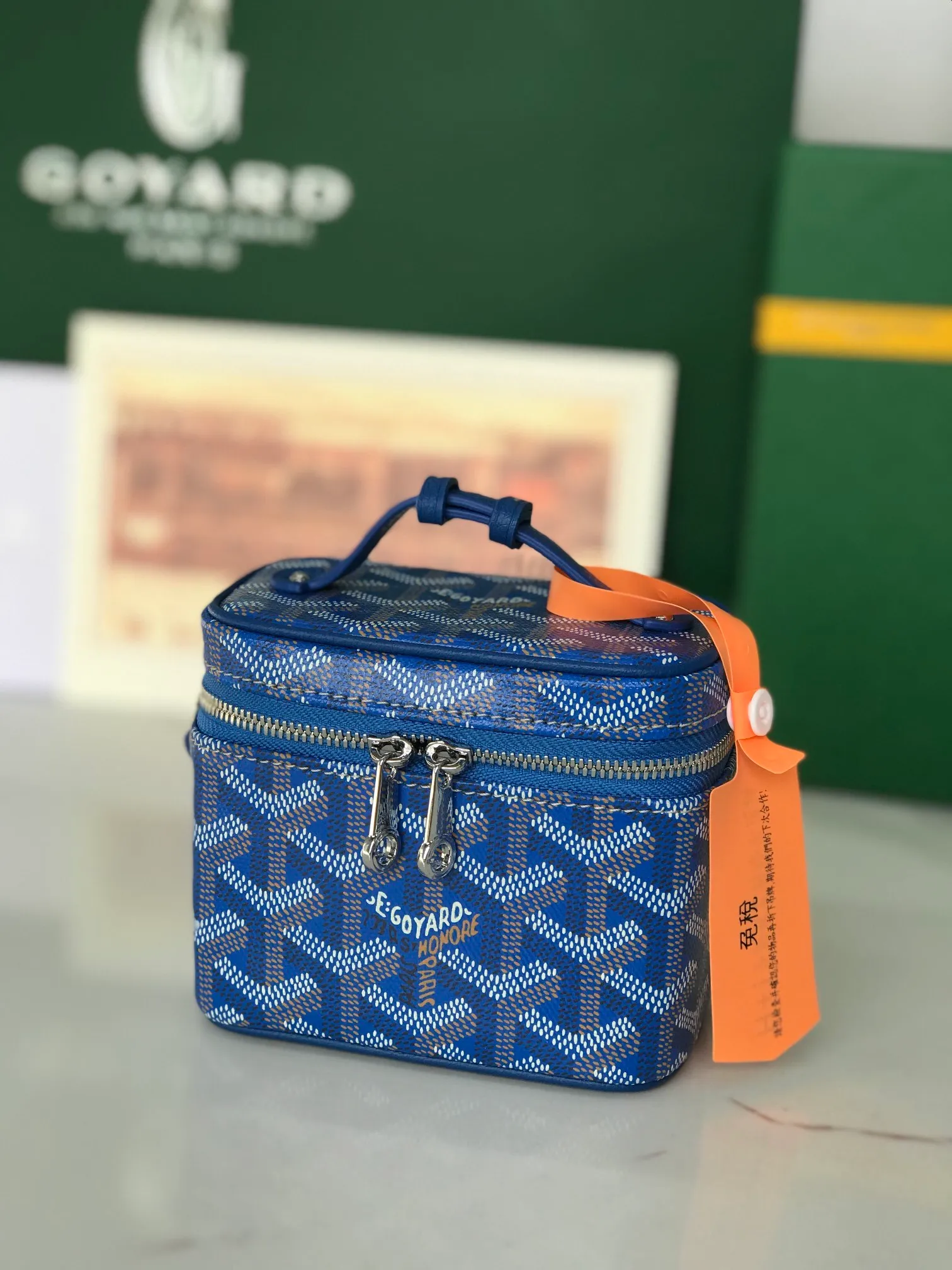 All Categories Official Website "Brand Women's Bags" Women's Bags 💙GOYARD 2025 New GOYARD Cosmetic Bag