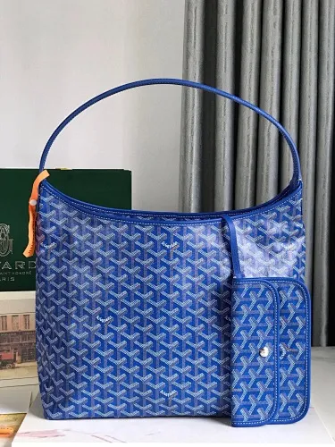 All Categories Official Website "Brand Women's Bags" Women's Bags 💙GOYARD 2025 New Goyard Hobo Bohème Hobo Bag Underarm Bag