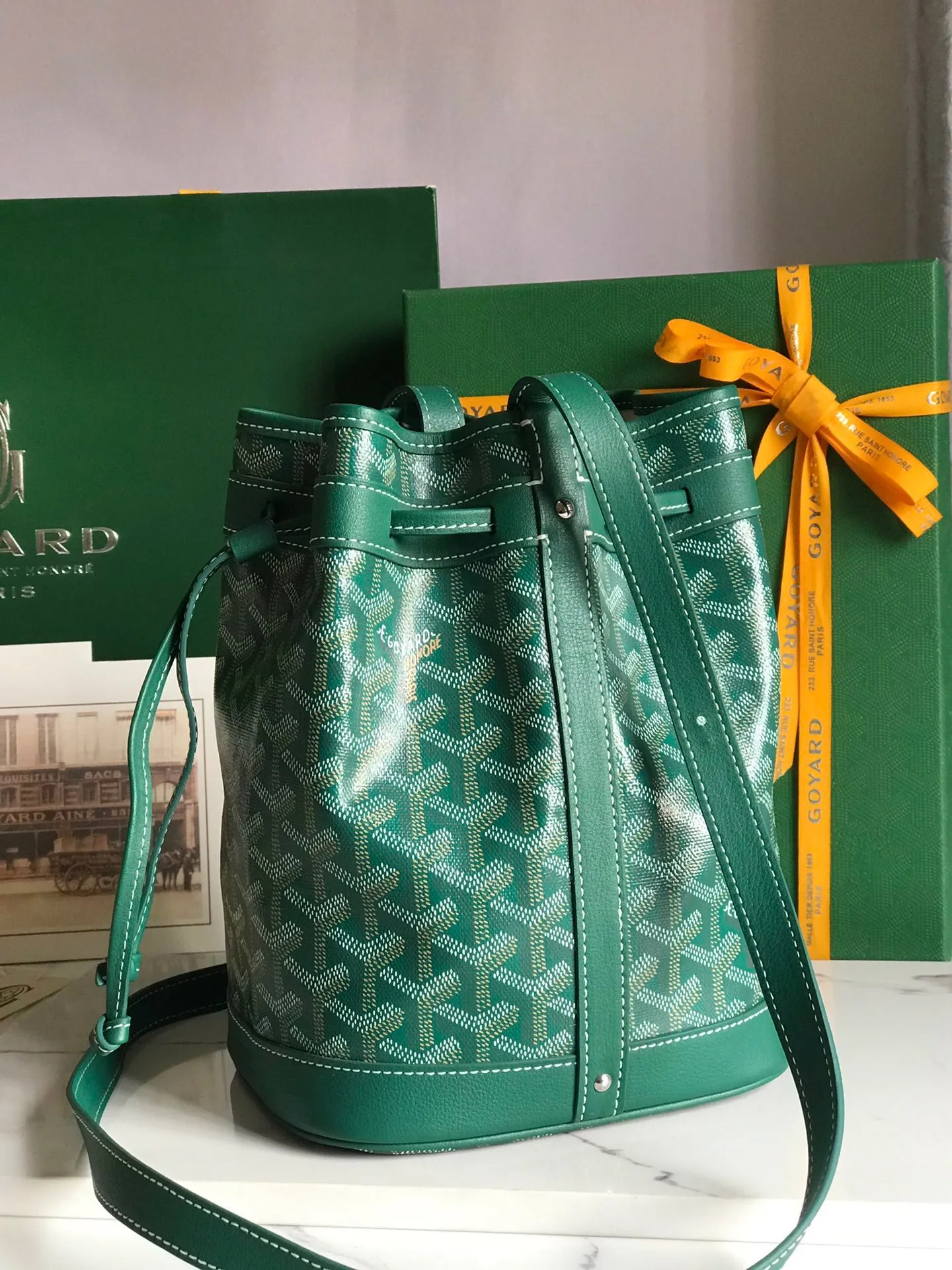 All Categories Official Website "Brand Women's Bags" Women's Bags 💙GOYARD 2025 New Goyard Bucket Bag