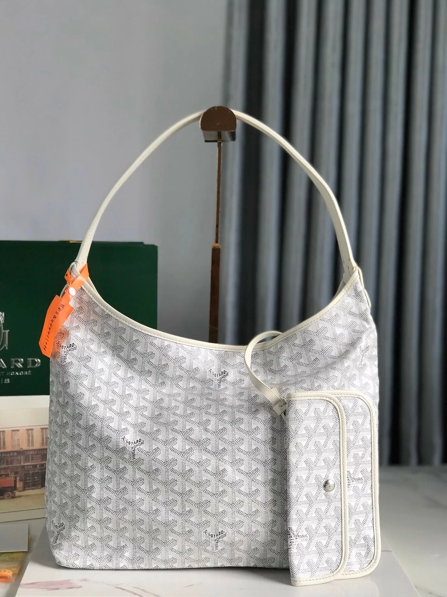 All Categories Official Website "Brand Women's Bags" Women's Bags 💙GOYARD 2025 New Goyard Hobo Bohème Hobo Bag Underarm Bag