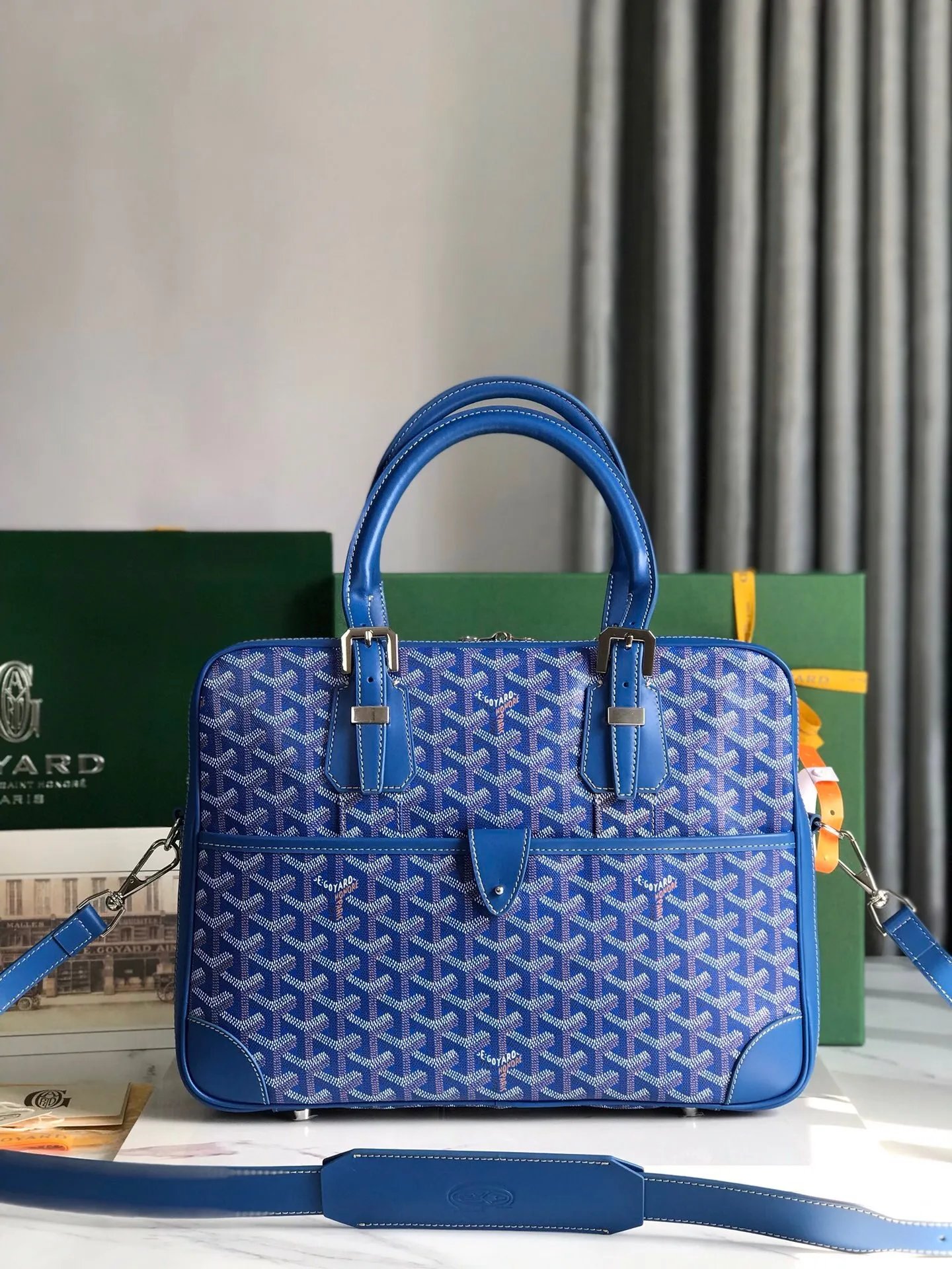 All Categories Official Website "Brand Women's Bags" Women's Bags 💙GOYARD 2025 New Goyard Briefcase