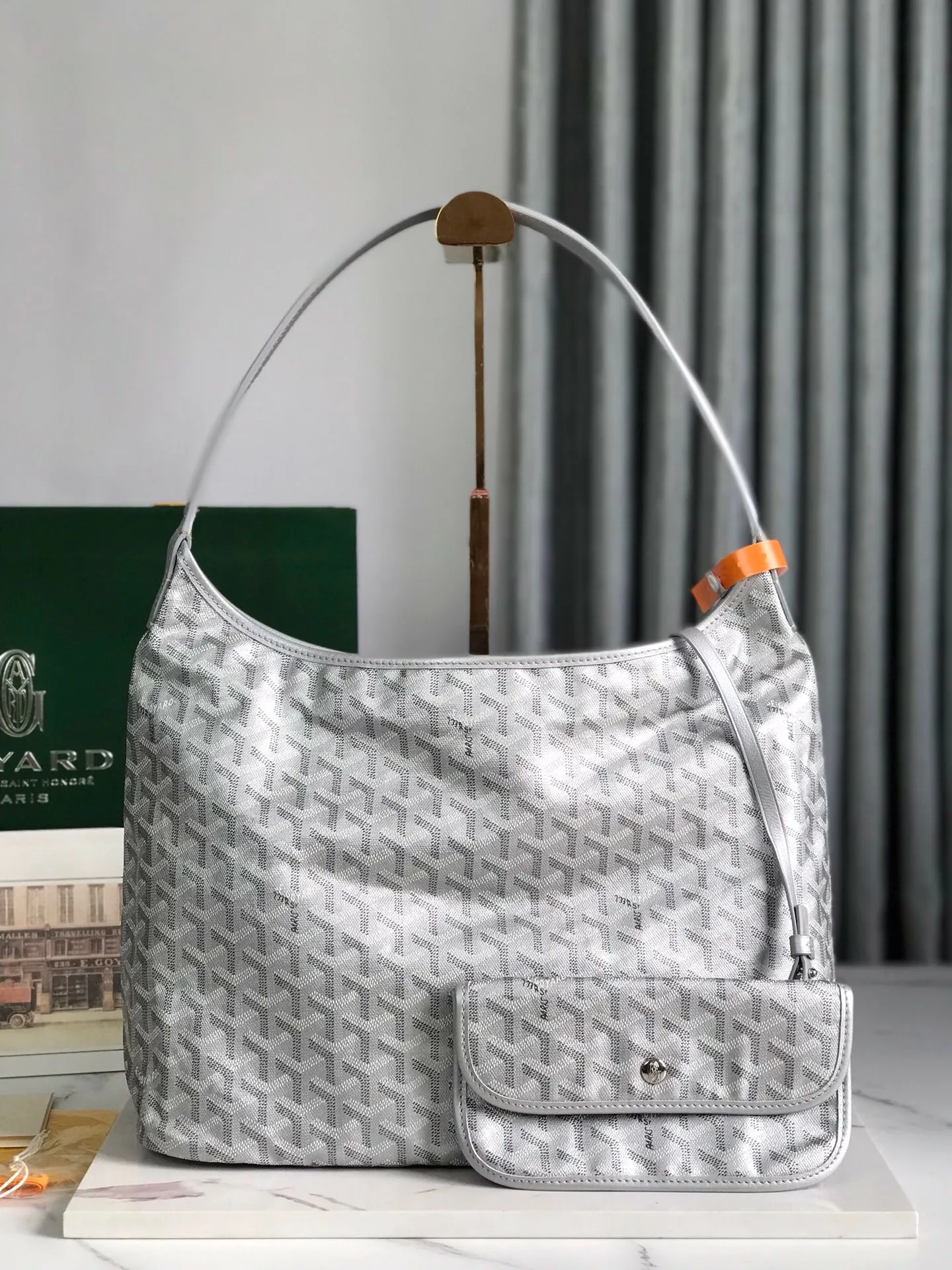 All Categories Official Website "Brand Women's Bags" Women's Bags 💙GOYARD 2025 New Goyard Hobo Bohème Hobo Bag Underarm Bag