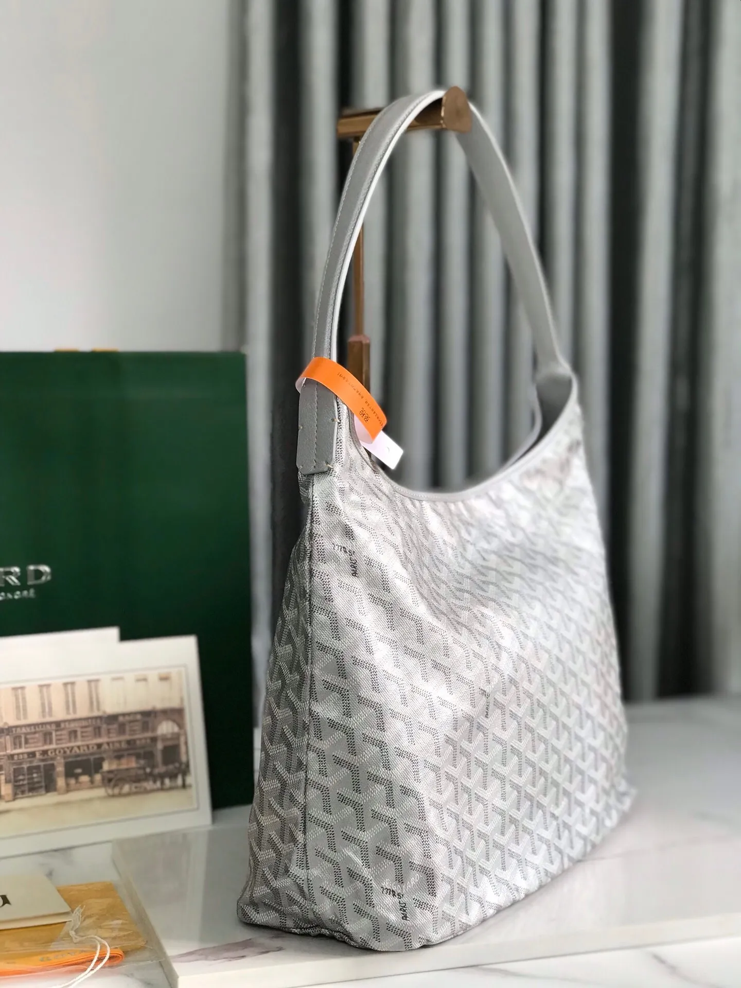 All Categories Official Website "Brand Women's Bags" Women's Bags 💙GOYARD 2025 New Goyard Hobo Bohème Hobo Bag Underarm Bag
