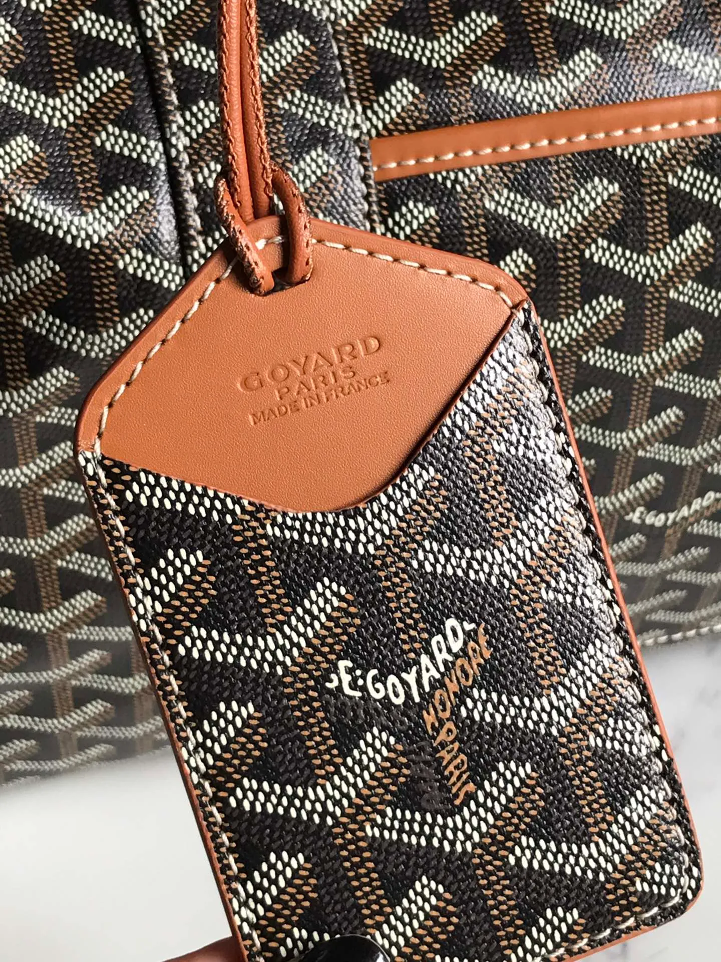 1250💝020156 (55 travel bag) brown details