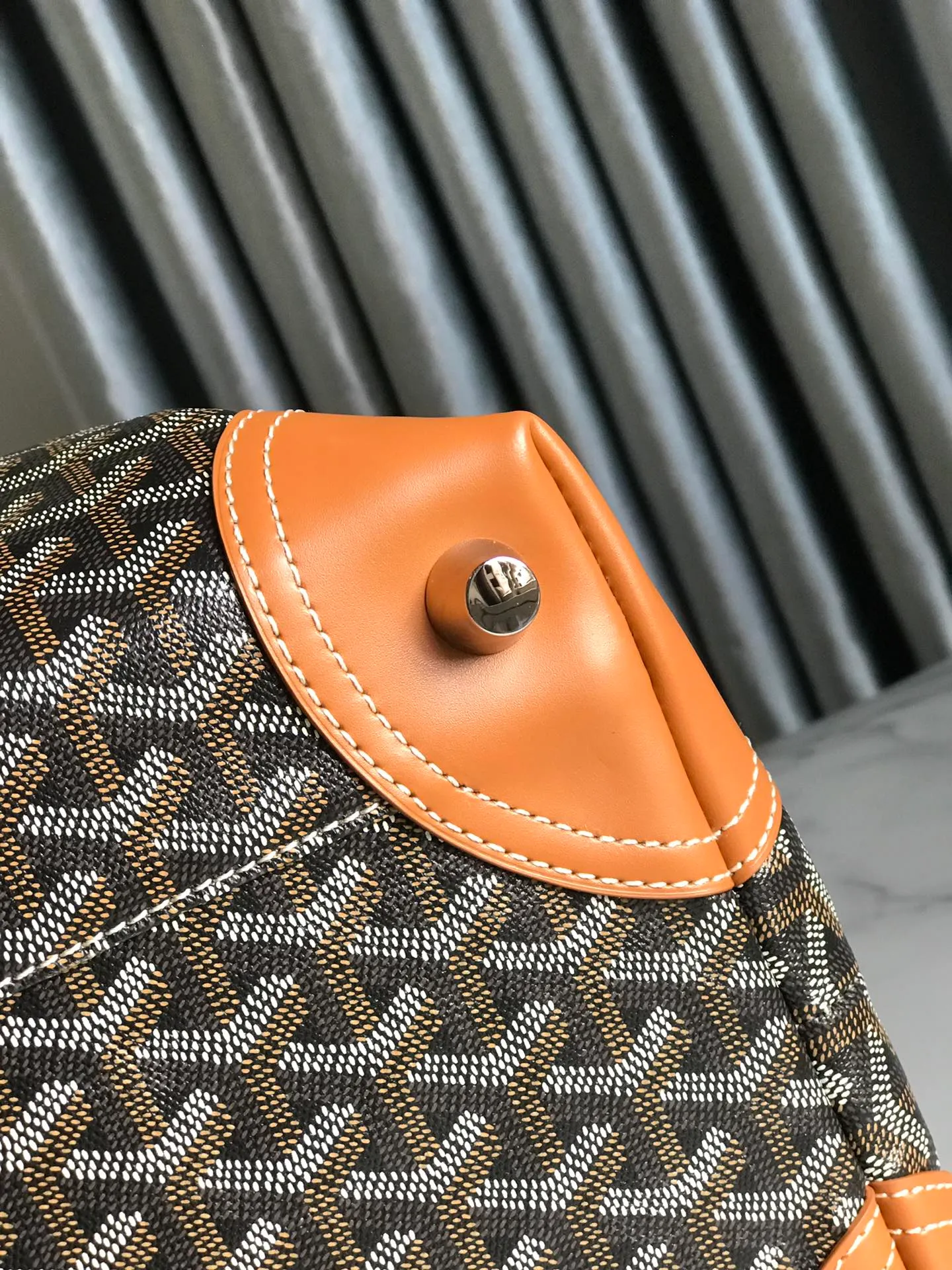 1250💝020156 (55 travel bag) brown details