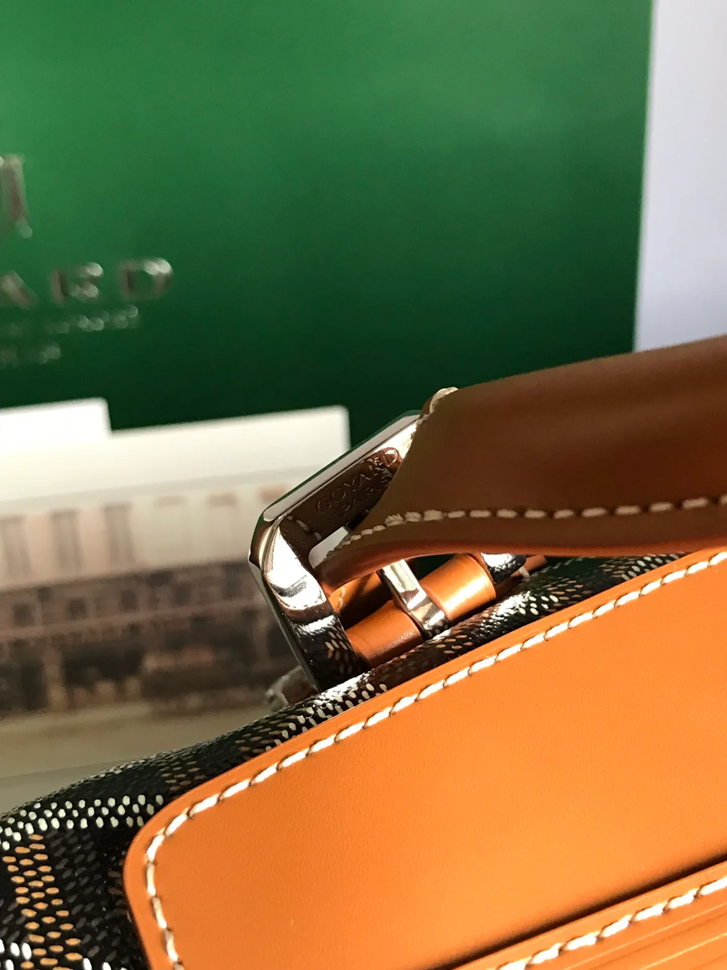1250💝020156 (55 travel bag) brown details