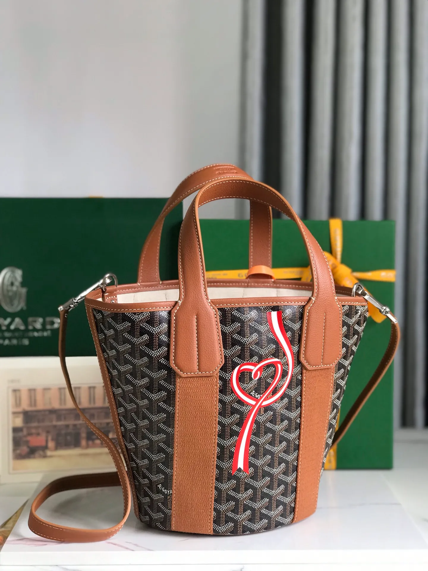 670💝Brown/ribbon love 120230