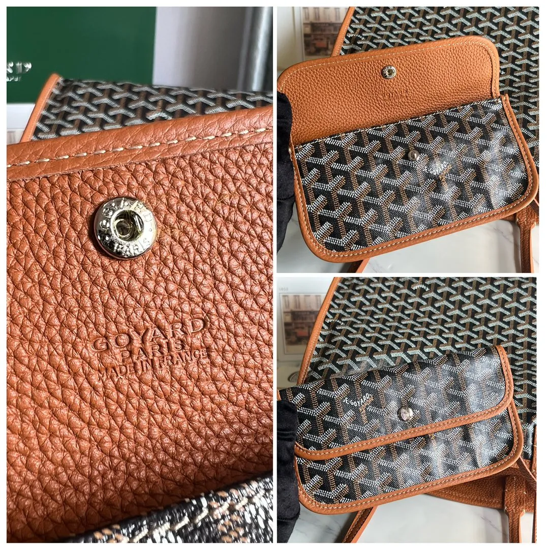 850 💝The Hardy small commuter bag is back. The Hardy bag has canceled the cat head design on one side of the old version and has been upgraded to become our daily portable commuter bag. It is full of French elegance and more ladylike. The zippered version is more secure and secretive, has large capacity and is lightweight. 🉑️It folds and comes with a small purse inside. The removable pad can keep the bottom shape even when computer files are put in. It is the best choice for commuting or mommy bags. Size: 40cm×17cm×31cm 020213