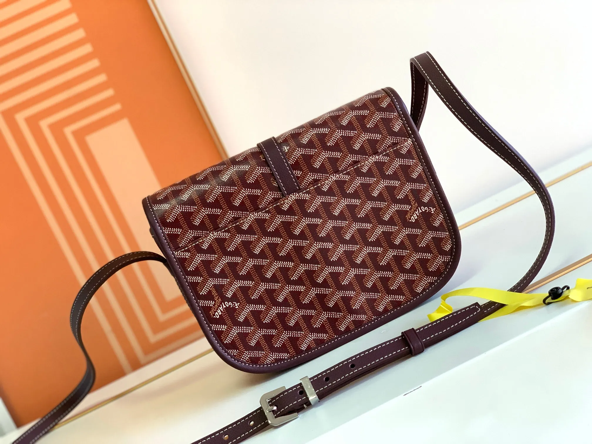 P1300🉐With packaging, the BELVÉDÉRE small bag is equipped with a smart shoulder strap and a secure closure system, suitable for various occasions, simple and elegant, lightweight and practical. Features multiple exterior and interior pockets to easily separate your belongings. Material: GOYARDINE canvas & DECIZE calf leather, detachable and adjustable shoulder strap, search code: 8016 pebbled pattern SIZE: size, weight: 16X7X22 (CM)