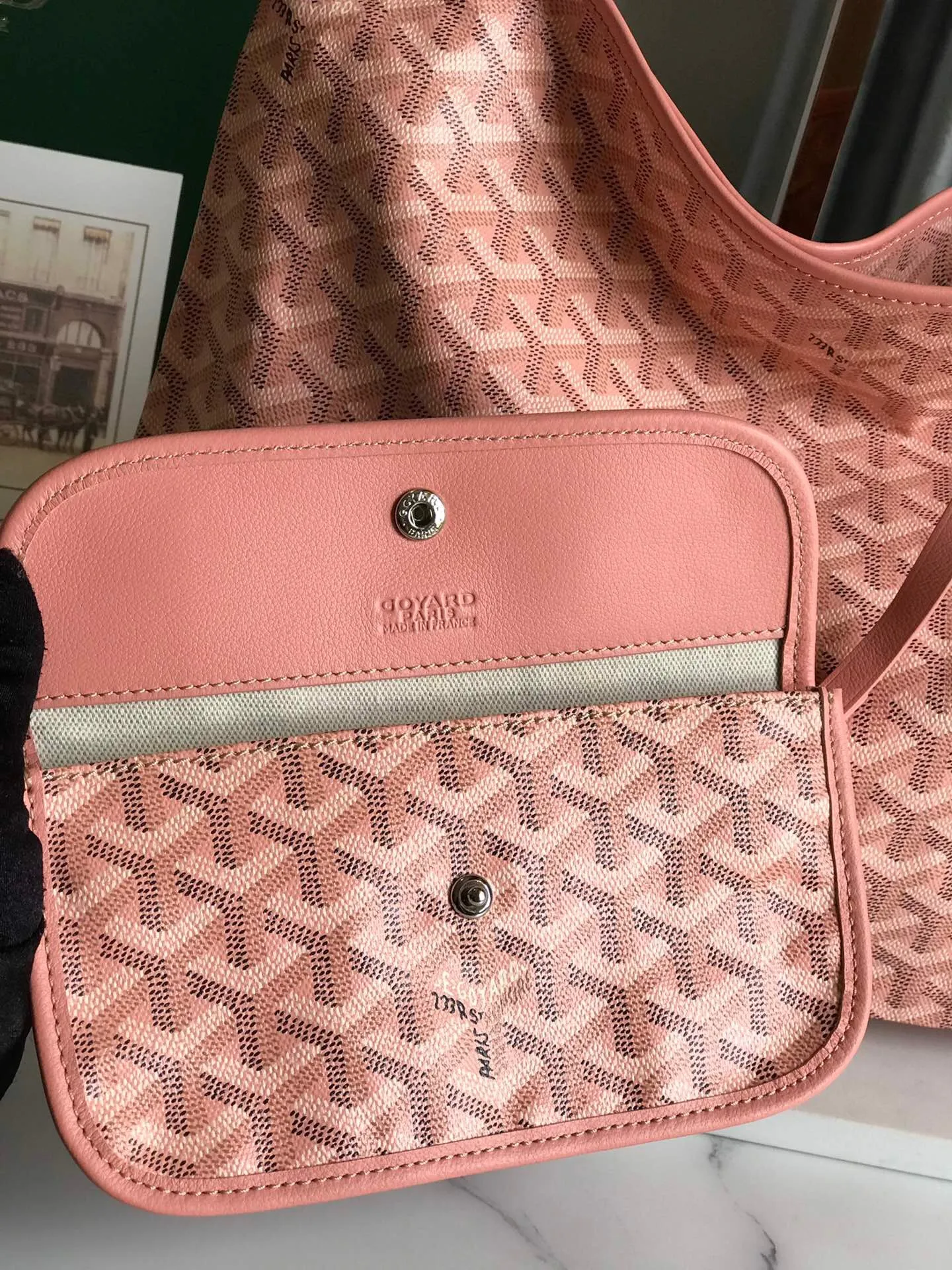 All Categories Official Website "Brand Women's Bags" Women's Bags 💙GOYARD 2025 New Goyard Hobo Bohème Hobo Bag Underarm Bag