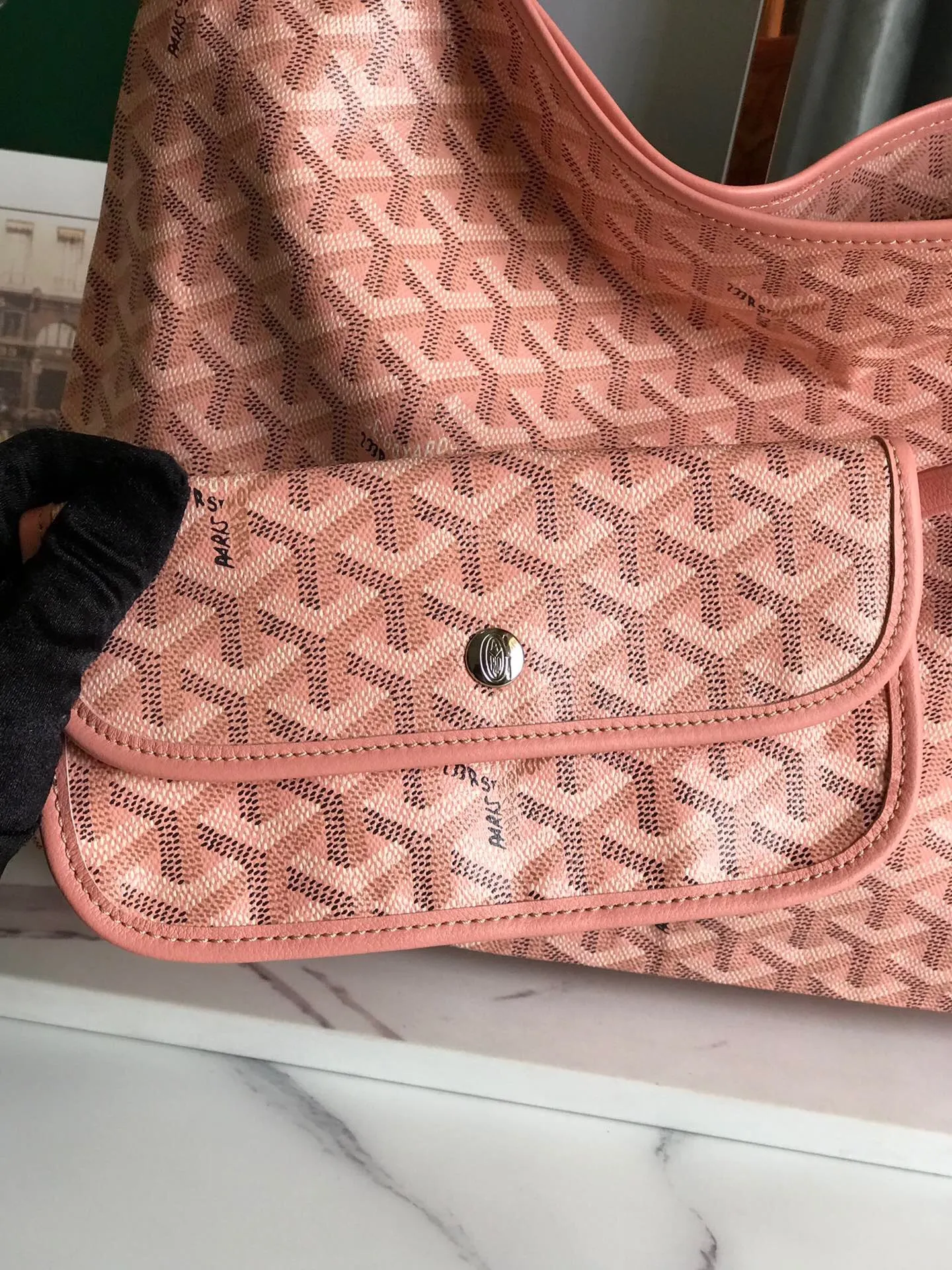 All Categories Official Website "Brand Women's Bags" Women's Bags 💙GOYARD 2025 New Goyard Hobo Bohème Hobo Bag Underarm Bag