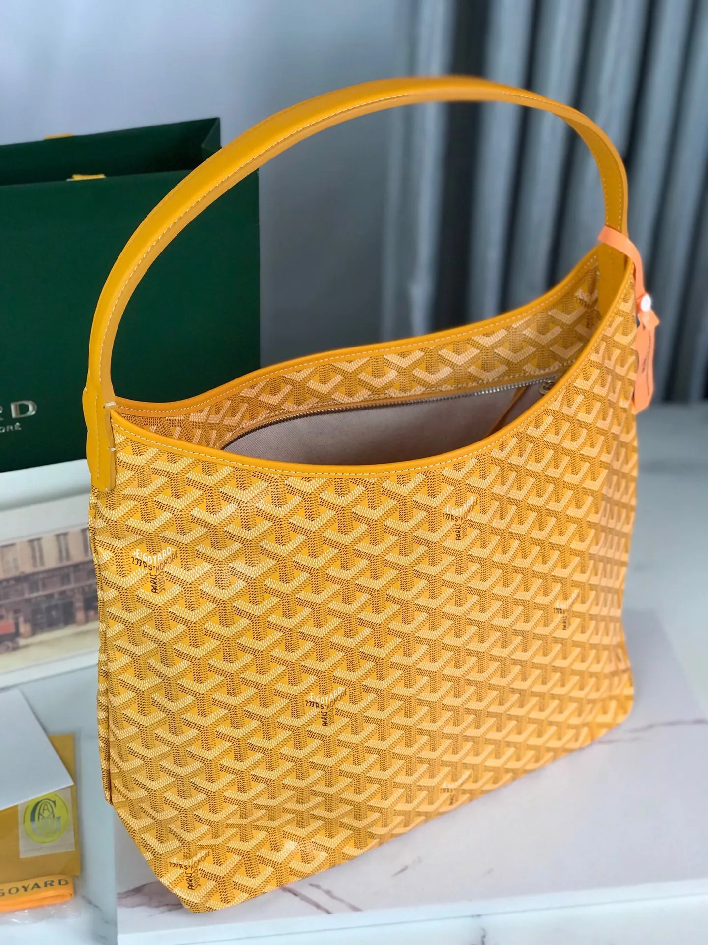 All Categories Official Website "Brand Women's Bags" Women's Bags 💙GOYARD 2025 New Goyard Hobo Bohème Hobo Bag Underarm Bag