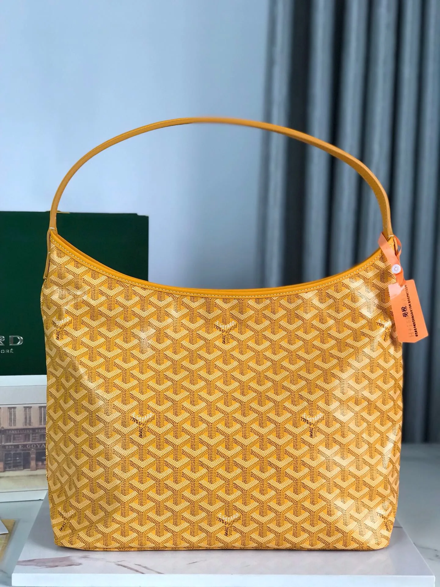 All Categories Official Website "Brand Women's Bags" Women's Bags 💙GOYARD 2025 New Goyard Hobo Bohème Hobo Bag Underarm Bag