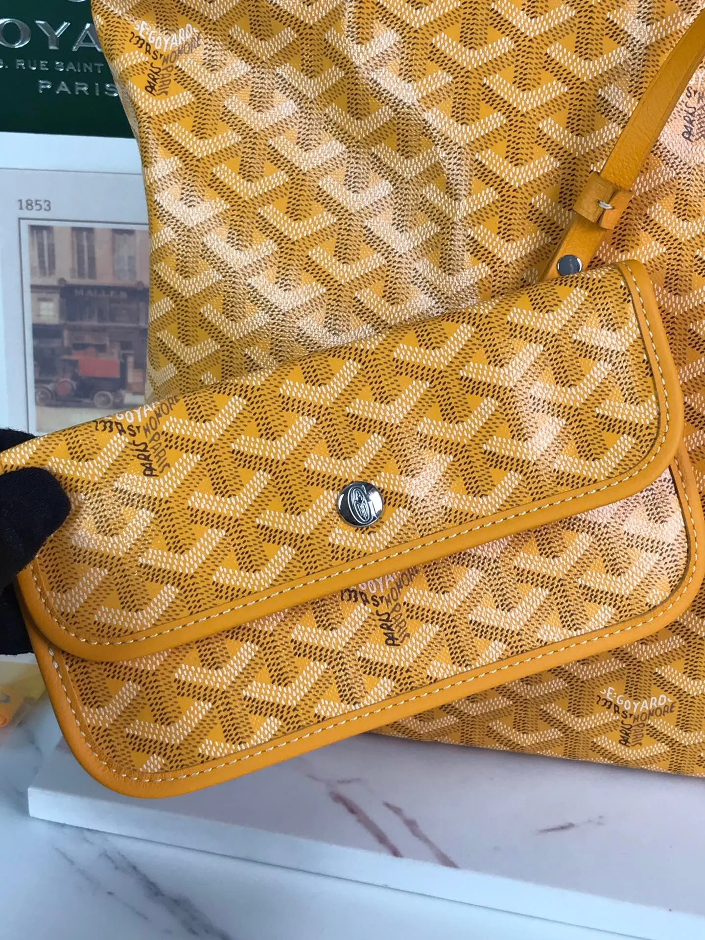 All Categories Official Website "Brand Women's Bags" Women's Bags 💙GOYARD 2025 New Goyard Hobo Bohème Hobo Bag Underarm Bag