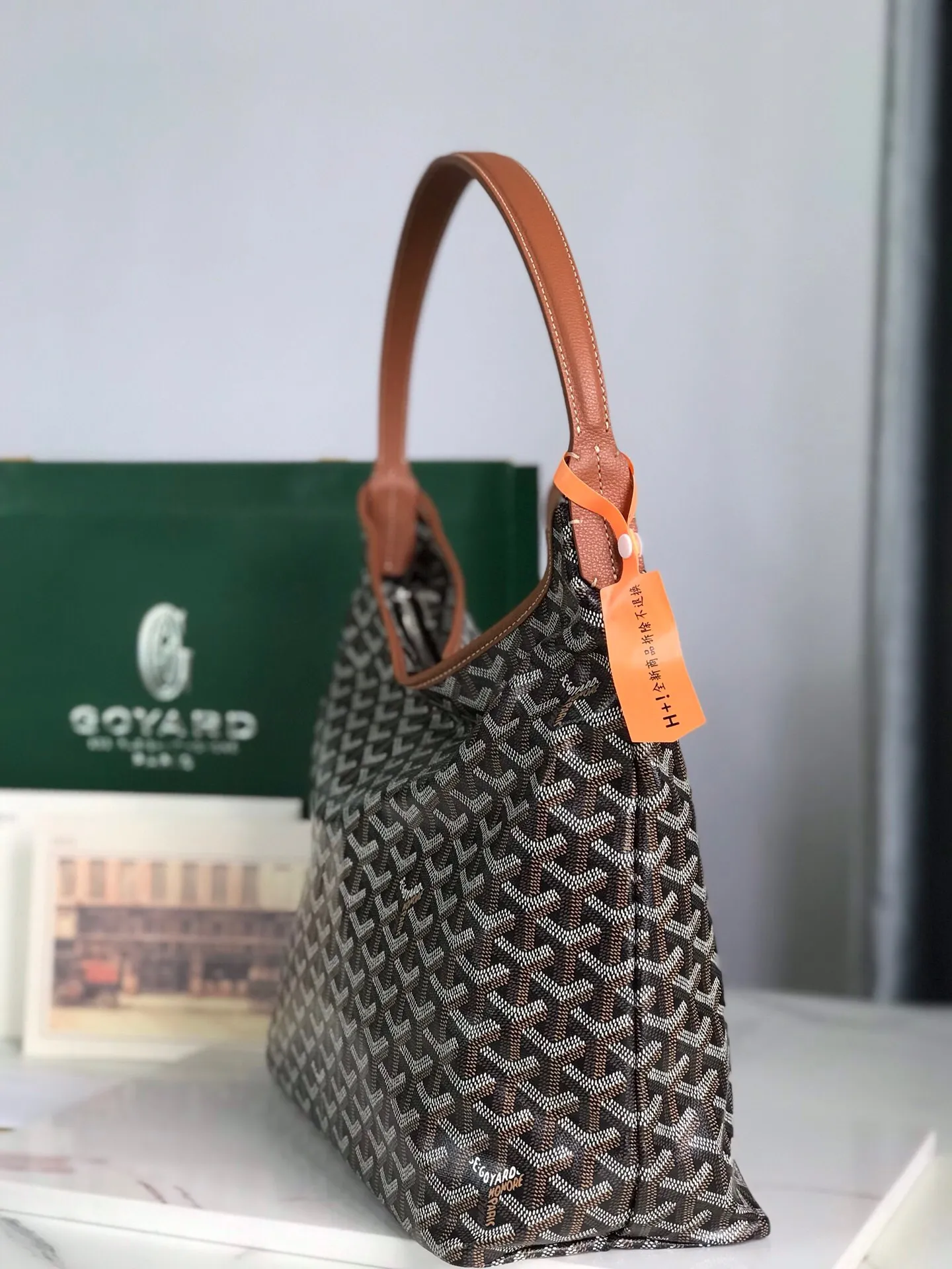 All Categories Official Website "Brand Women's Bags" Women's Bags 💙GOYARD 2025 New Goyard Hobo Bohème Hobo Bag Underarm Bag