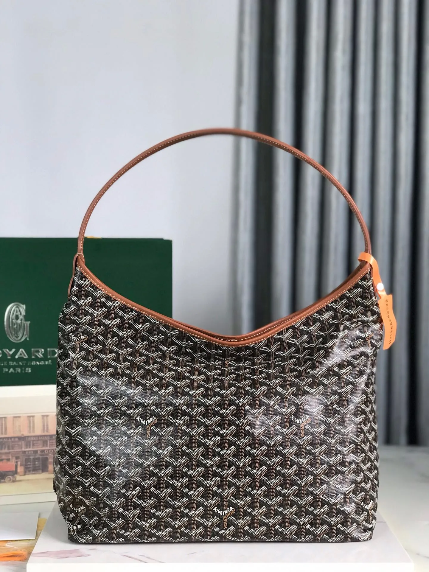 All Categories Official Website "Brand Women's Bags" Women's Bags 💙GOYARD 2025 New Goyard Hobo Bohème Hobo Bag Underarm Bag