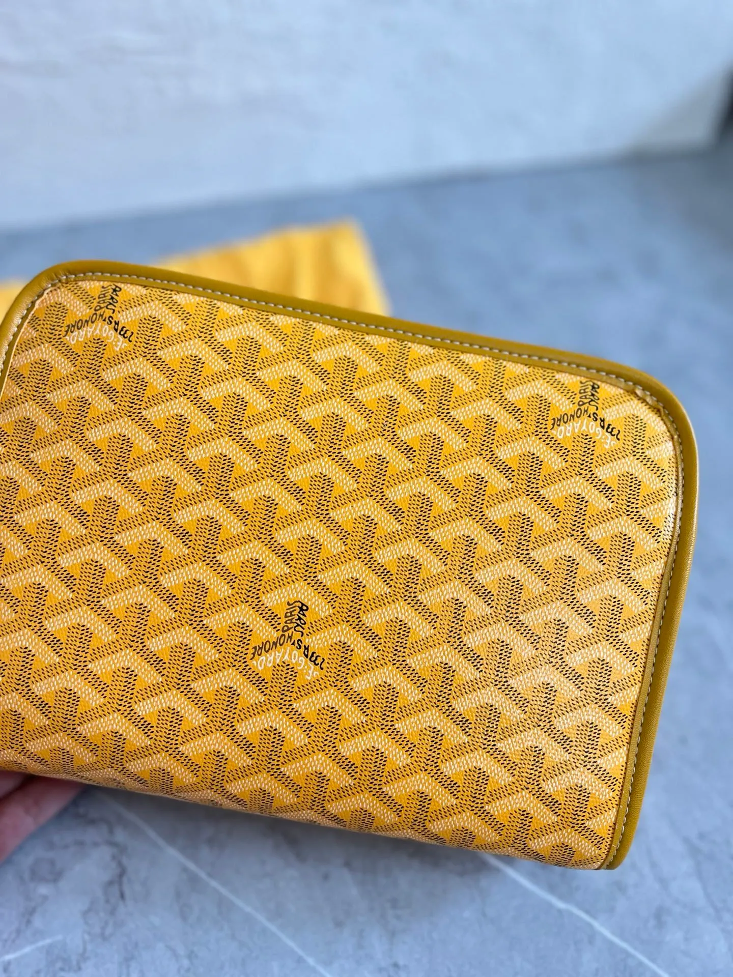 All categories Official website "Brand Women's Bags" Women's Bags 💙GOYARD 2025 new GOYARD toiletry bag